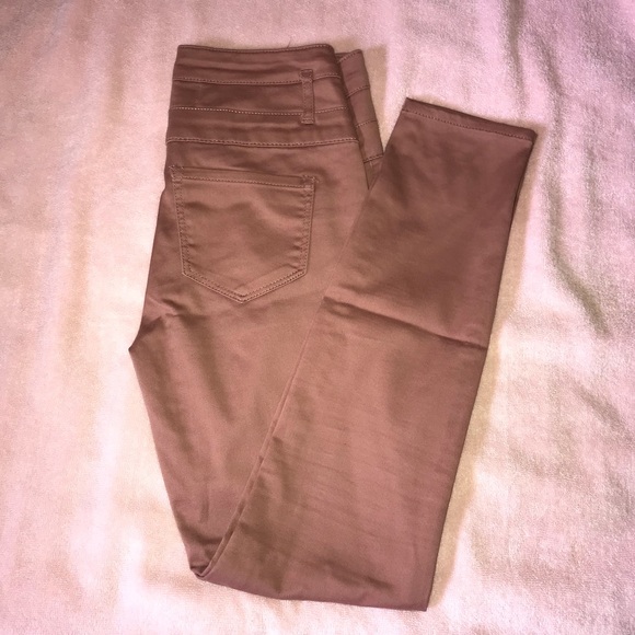 Ashley Mason | Mid Rise Pink Jeans - Picture 2 of 4